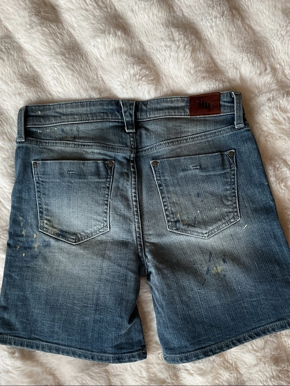 Anthropologie Holding Horses Light Wash Denim Shorts - Picture 6 of 9